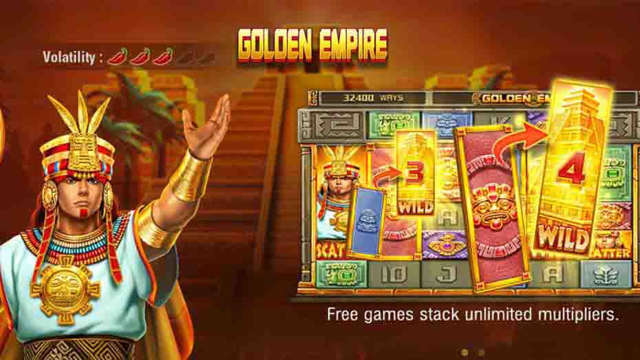 golden empire free game feature